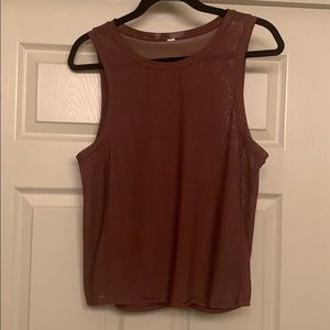 Lululemon Mesh Tank Top